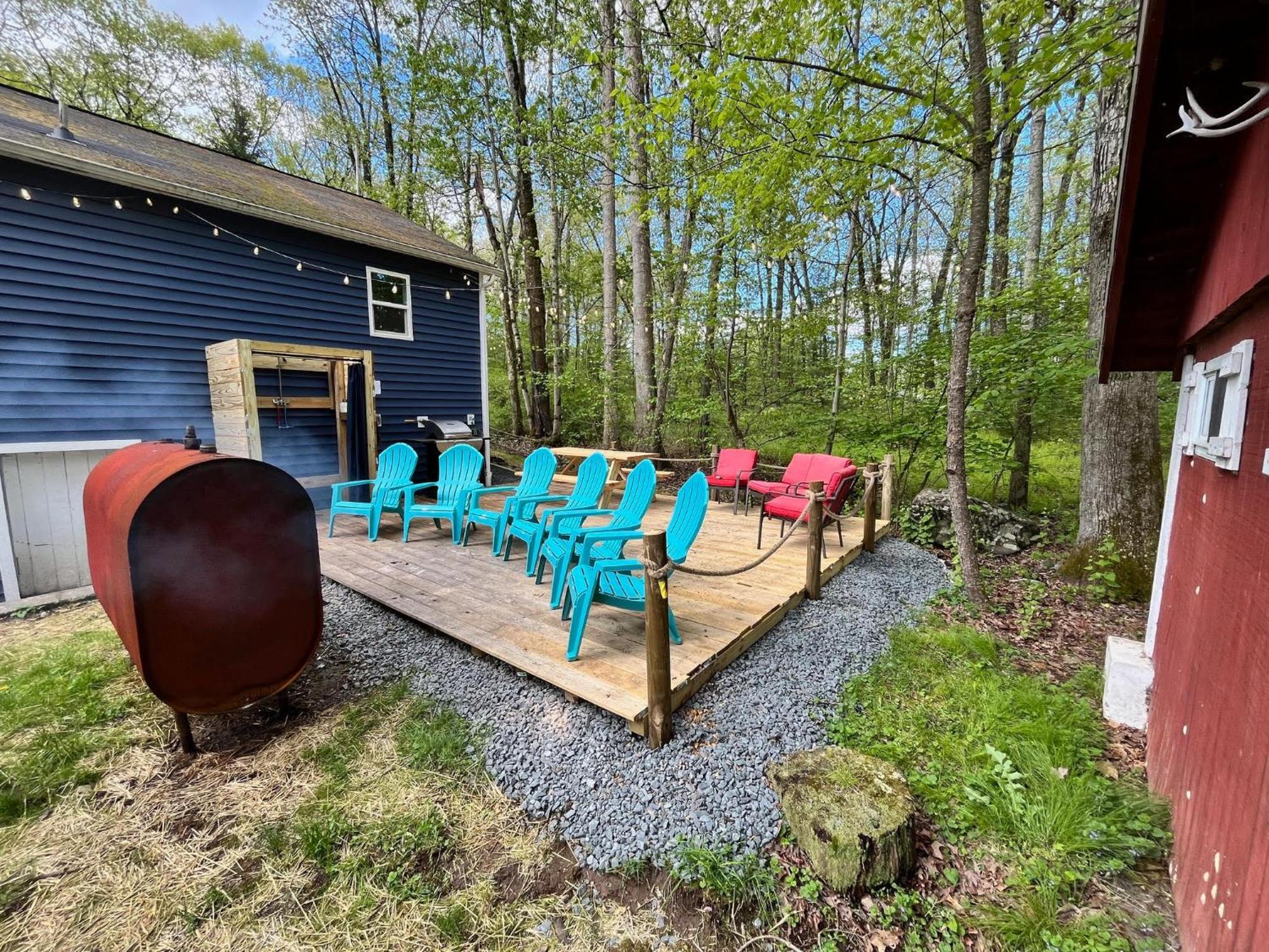 Bear Run Bungalow Hawley Экстерьер фото